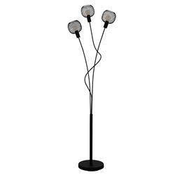 Wrington 1 Black Floor Lamp 43377