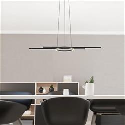 Zillerio-Z LED Black Ceiling Pendant 900398