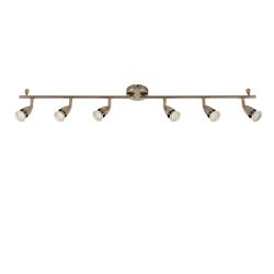 Amalfi 6 Head Adjustable Spot Bar