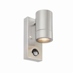 Atlantis PIR Stainless Steel IP44 Coastal Wall Light 75429