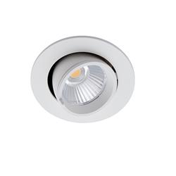 Axial LED 15 Watt Matt White Recessed Spotlights