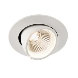 Axial LED 36 Watt Recessed Matt White Spotlights