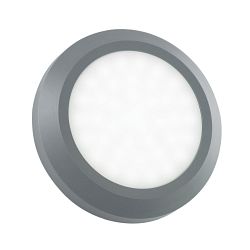 Severus Round Grey LED Outdoor Light EL-40108