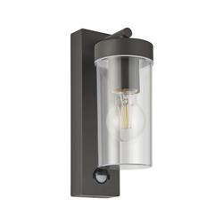 Hayden Anthracite Grey Outdoor IP44 Rated PIR Wall Light 99756