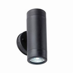 Icarus IP44 Black Double Coastal Wall light 81009