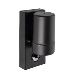 Icarus PIR Black IP44 Rated Outdoor Wall Light 81010