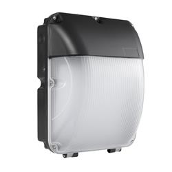 Lucca Matt Black IP65 Outdoor Photocell Wall Light 67177