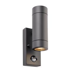 Palin Stainless Steel Made PIR IP44 Garden Spotlights 