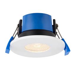 ShieldPRO IP65 Matt White LED Dual Wattage CCT Fire-Rated Downlight 112551