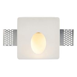 Zeke LED Trimless Plaster In Wall Light 92312