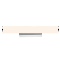 Baton Chrome And Opal LED Small IP44 Bathroom Wall Light WB433