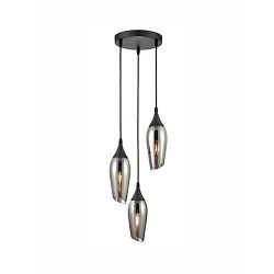 Taper 3 light Ceiling Cluster Pendants