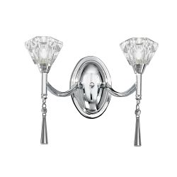 Desian Polished Chrome Wall Light FL2237/2