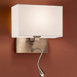 Dual Bronze Finish Wall Light WB043/9892