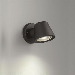 Exto Matt Black Exterior Wall Light EXT6619