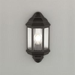 Exto outdoor Black Half Lantern EXT6613