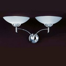 Fizz Chrome Double Wall Light FL2006/2