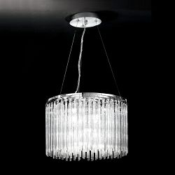 Carillon 9-Light Crystal Ceiling Pendant FL2094/9