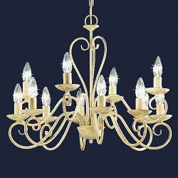 Sadako Cream Multi-Arm Ceiling 12 Light TP2117/12