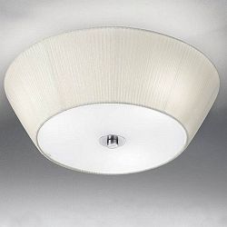 Fabric Flush Ceiling Light FL2134/3