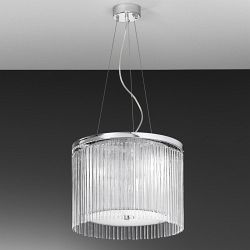 Eros Chrome Ceiling Pendant Light FL2191/3