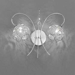 Orion Wall Light Polished Chrome FL2214/2