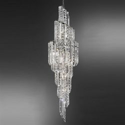 Valentina 11 Light Chrome And Crystal Pendant FL2264/11