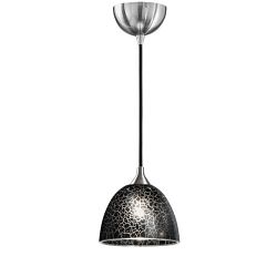 Vetross Black Crackle Pendant FL2290/1/952