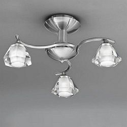 Twista 3 Arm Semi Flush Light       