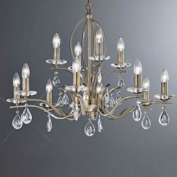 Willow Multi Arm Crystal Ceiling Light