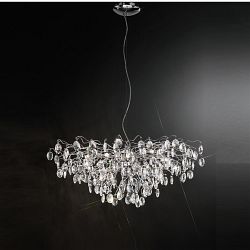 Wisteria Crystal LED Pendant FL2326/15