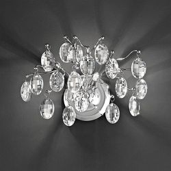 Wisteria Crystal LED Wall Lamp FL2326/2