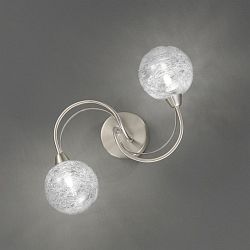 Gyro 2 light wall semi flush lights