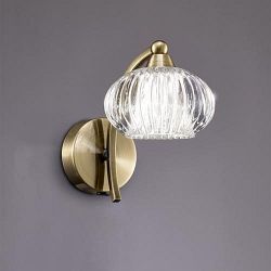 Ripple Single Switched Wall Light