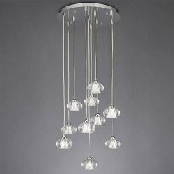 Tizzy Ten Light Ceiling Cluster Pendant FL2344/10