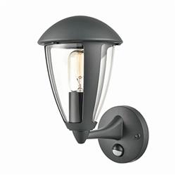 Fuera Charcoal Grey PIR Outdoor Wall Light EXT6637