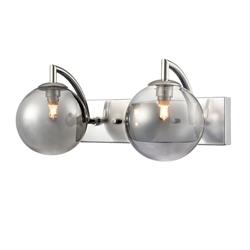 Globe Double IP44 Bathroom Wall Light