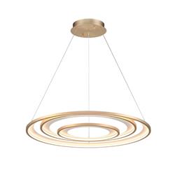 Halo Matt Gold LED Large Pendant PCH463