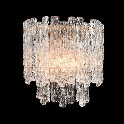 Icicle Aged Brass Wall Light FL2454-2