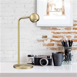 Iris Satin Brass LED Table Lamp TL208