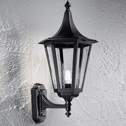 Boulevard Black Wall Lantern LA1608-1