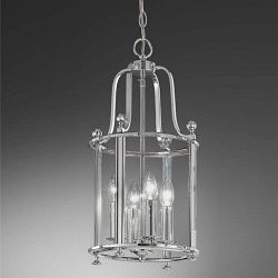 Pasillo Chrome Lantern Pendant LA7000/4