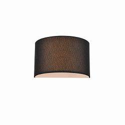 Lonnie Fabric & Perspex Curved Single Wall Light