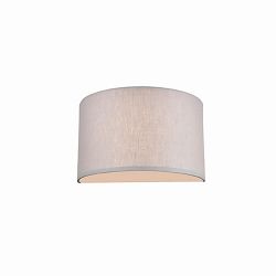 Lonnie Fabric & Perspex Curved Single Wall Light