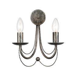 Philly Double Intricate Ironwork Made Wall Light