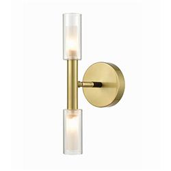 Nano Double Wall Light Bronze Finished FL2435-2