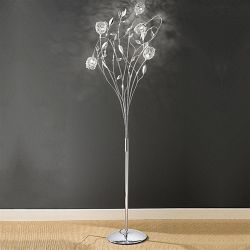 Nebula Chrome Floor Lamp SL164