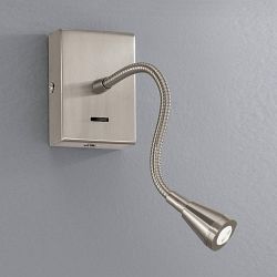 Single Flexible Wall Reading light