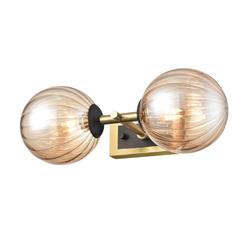 Stellar Double Ribbed IP44 Wall Light