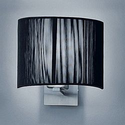 Stacy - Black Wall Light QF901OP/1075